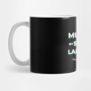 Music is my second language Mug